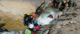 canyoning